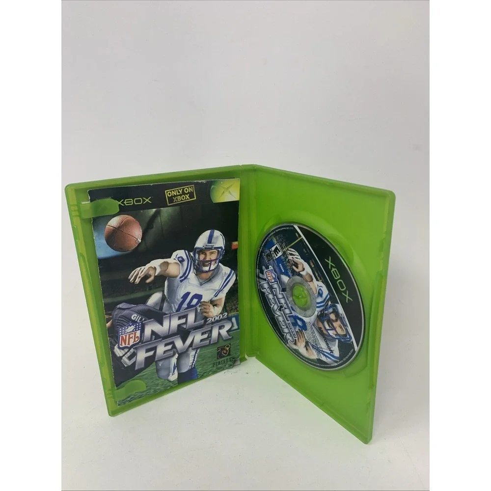 NFL Fever 2002 Microsoft Xbox Video Game-Tested
